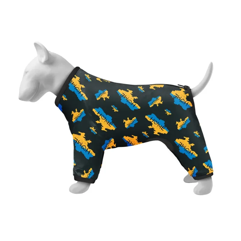 Ветровка для собак «Дом», L50 WAUDOG Clothes Dog Windbreaker Home