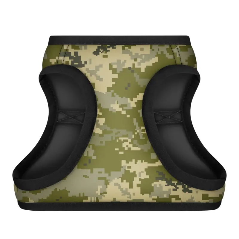Шлея для собак м'яка, "Мілітарі", XS3 WAUDOG Clothes Soft Harness