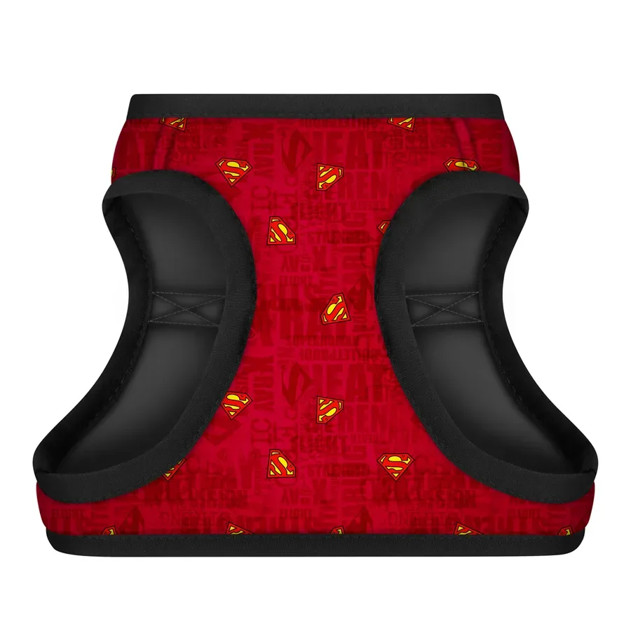 Шлея для собак м'яка «Супермен червоний», XS1 WAUDOG Clothes Soft Harness Superman Red