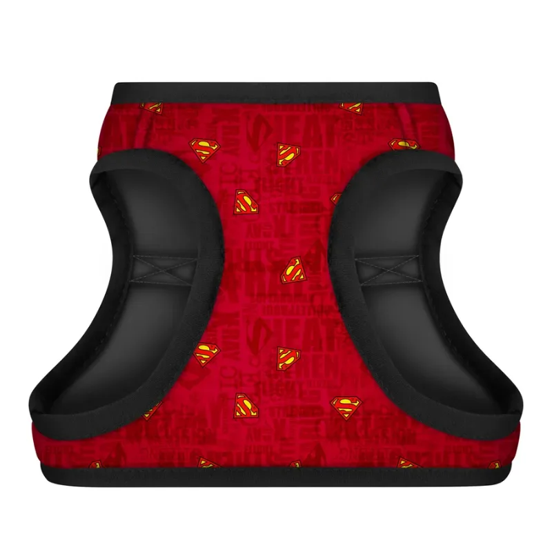 Шлея для собак м'яка «Супермен червоний», XS1 WAUDOG Clothes Soft Harness Superman Red