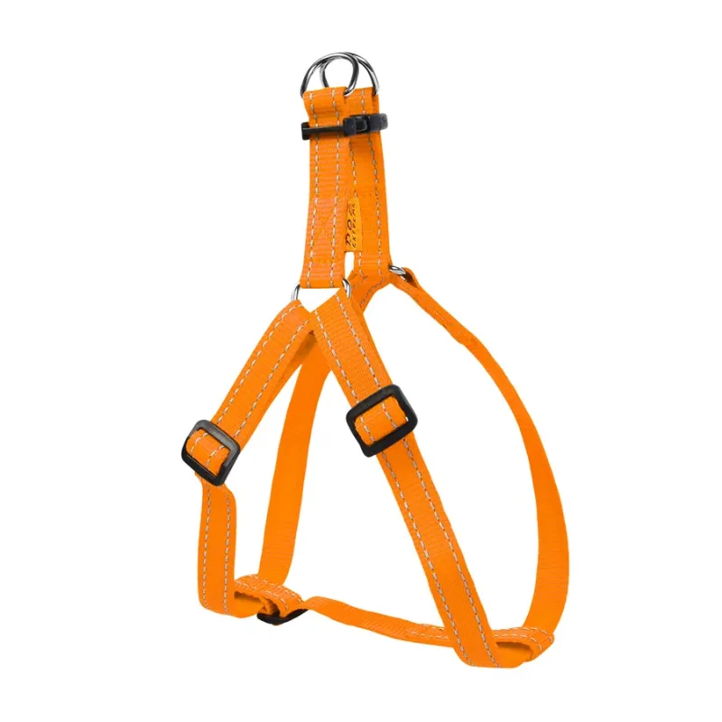 Шлея з нейлону, регульована, M, помаранчевий Dog Extreme Harness