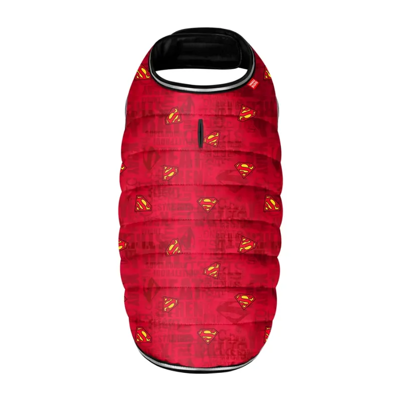 Курточка-накидка для собак «Супермен червоний», XS WAUDOG Clothes Dog Cape Jacket Superman Red