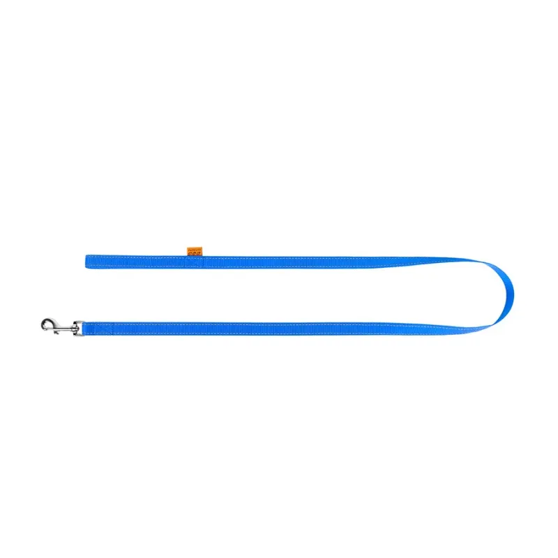 Поводок нейлоновый, 25 мм × 150 см, L, голубой Dog Extreme Leash