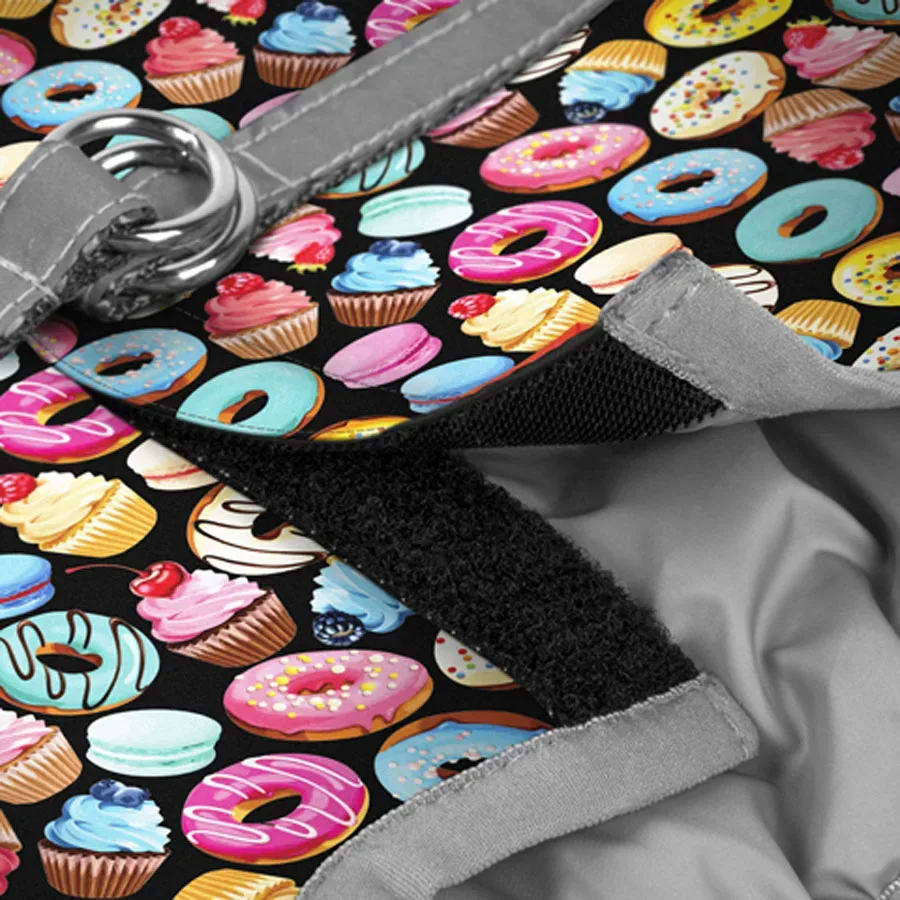 Шлея для собак м'яка «Пончики», S2 WAUDOG Clothes Soft Harness Donuts