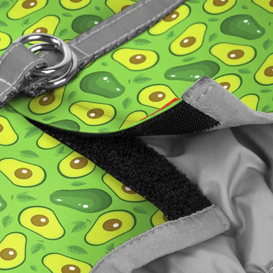 Шлея для собак м'яка «Авокадо», XS3 WAUDOG Clothes Soft Harness Avocado