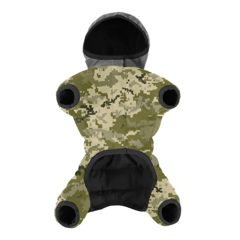 Комбинезон для собак «Милитари», M35 WAUDOG Clothes Dog Jumpsuit Military