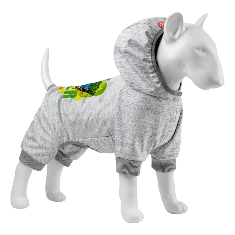 Комбінезон для собак, софтшелл «Джокер», L50 WAUDOG Clothes Dog Jumpsuit Joker
