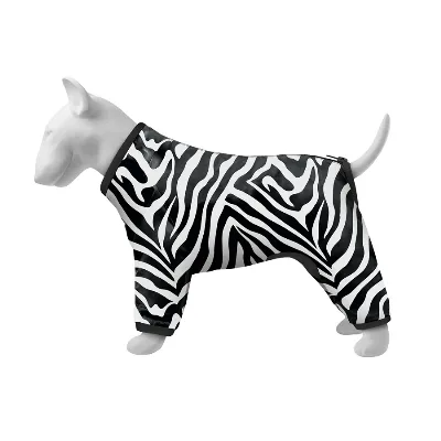 Ветровка для собак «Зебра», M47 WAUDOG Clothes Dog Windbreaker Zebra