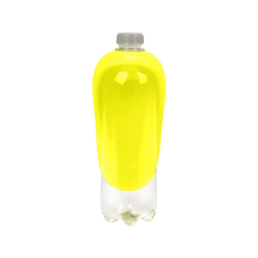 Поїлка-насадка на пляшку, 165х90 мм, жовтий WAUDOG Silicone Bottle Drinker