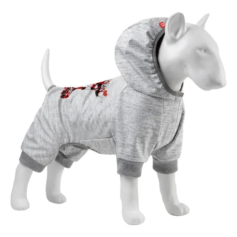 Комбінезон для собак, софтшелл «Харлі Квінн», L50 WAUDOG Clothes Dog Jumpsuit Harley Quinn