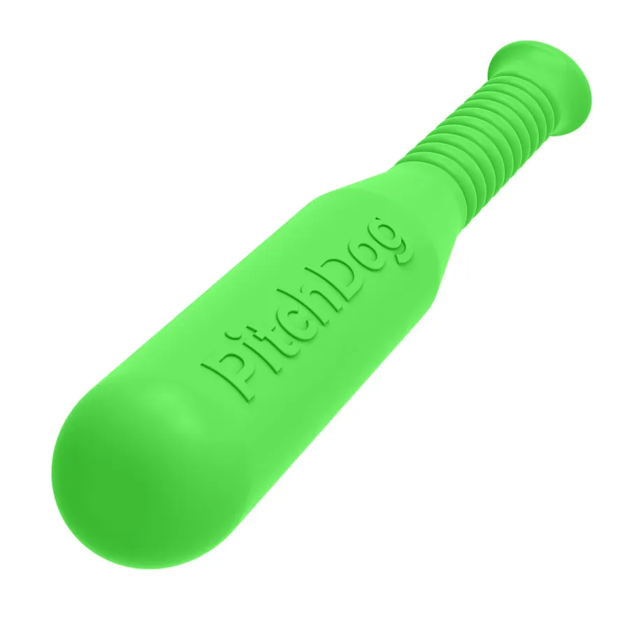 Ігрова бита для апортировки, салатовий PitchDog Bat