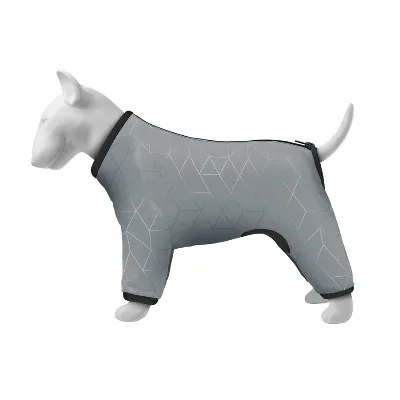 Ветровка для собак светоотражающая, L50 WAUDOG Clothes Dog Windbreaker