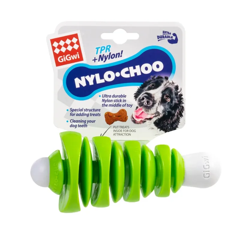 Игрушка для собак Кость Стикбон, нейлон, резина, 15 см GiGwi Nylo-choo Bone Toy