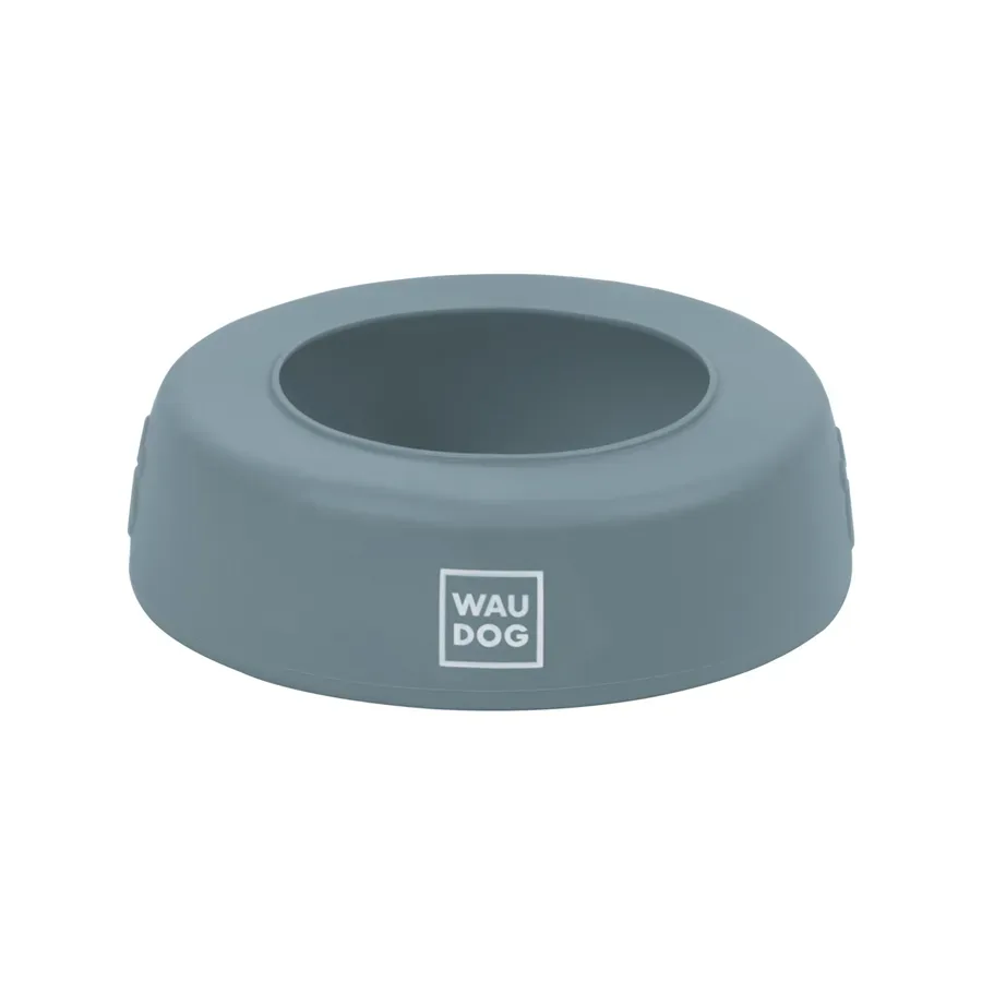 Миска-непроливайка, 750 мл, сірий WAUDOG Silicone Bowl
