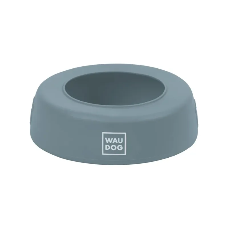 Миска-непроливайка, 750 мл, сірий WAUDOG Silicone Bowl