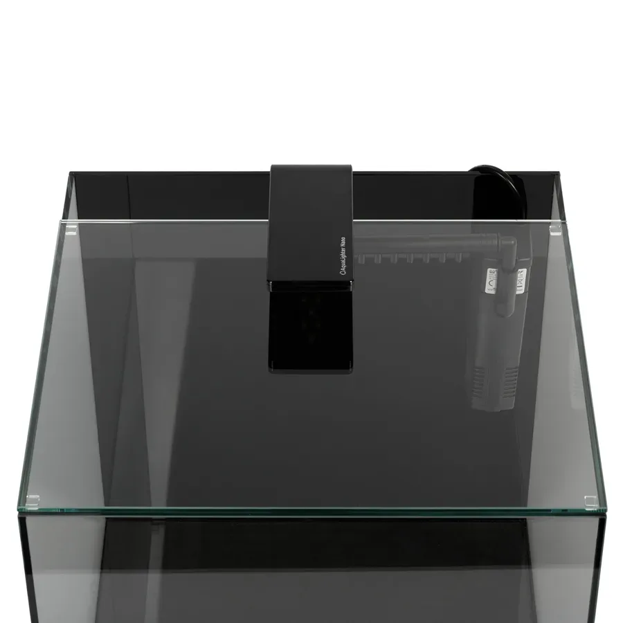 Акваріумний набір BlackCube 30 літрів, з чорною задньою стінкою, 31х31х31 см, скло 4 мм AquaLighter BlackCube Aquarium Kit