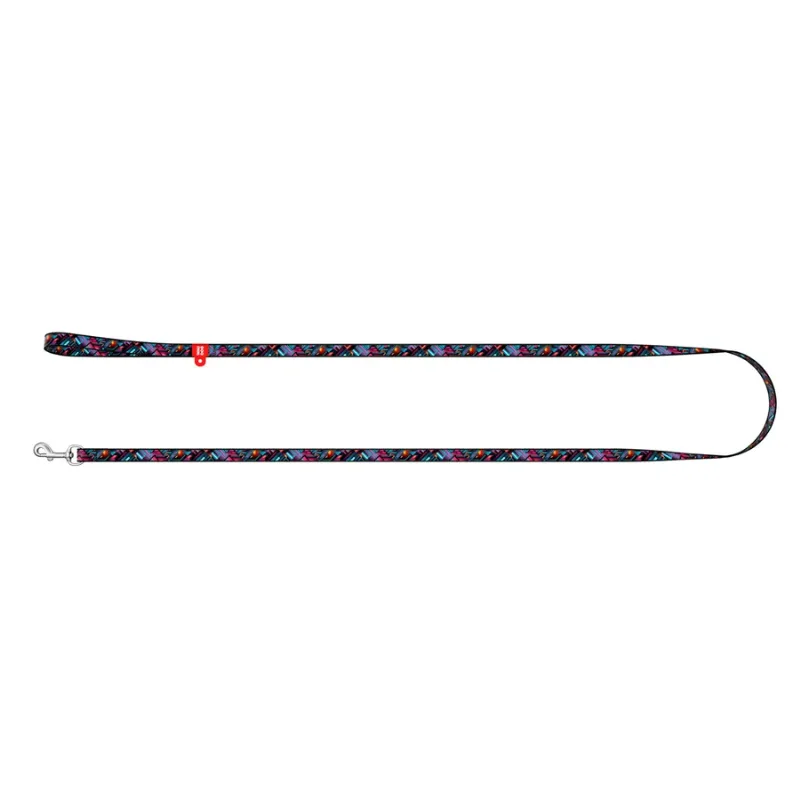 Поводок для котов и мелких пород собак нейлоновый «Бесконечные миры», XS WAUDOG Nylon Leash Endless Worlds