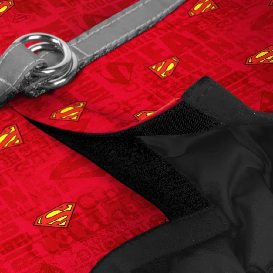 Шлея для собак м'яка «Супермен червоний», XS1 WAUDOG Clothes Soft Harness Superman Red