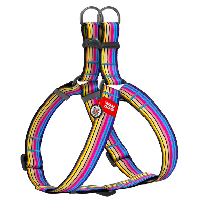 Шлея для собак «Лінія 1», XL WAUDOG Nylon Harness Line 1