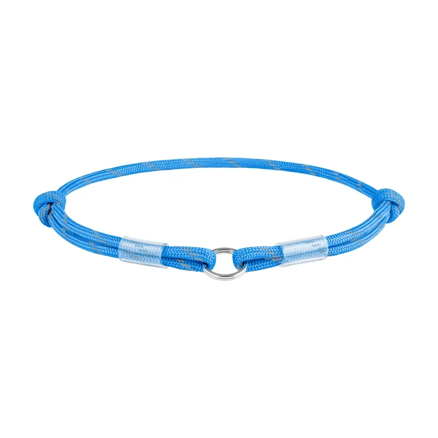 Шнурок для адресника з паракорду, світловідбивний, M, синій WAUDOG Smart ID Tag Cord