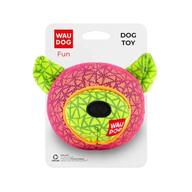 Іграшка для собак, "Ведмідь", рожевий WAUDOG Fun Bear Toy