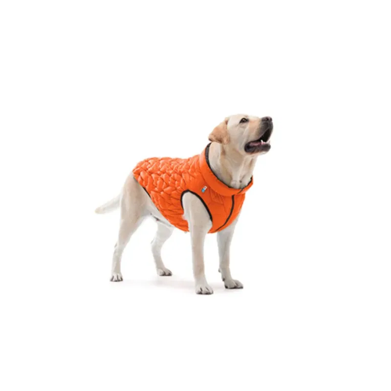 Куртка двостороння, L55, помаранчево-чорна AiryVest UNI Dog Jacket