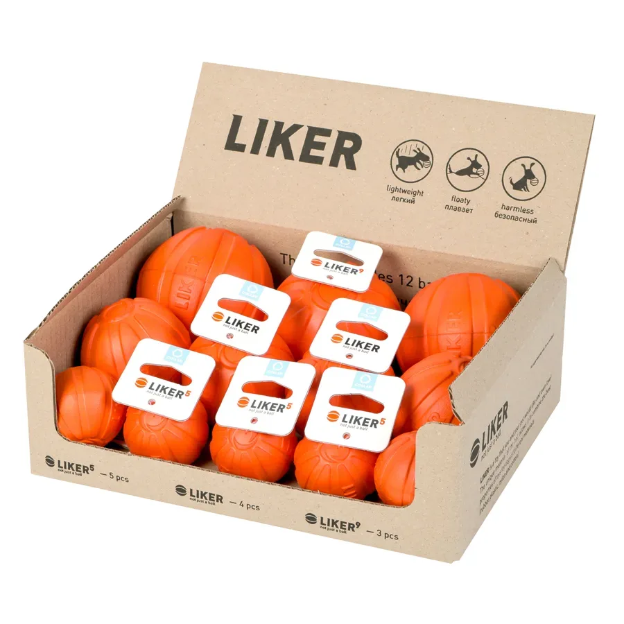 Набор мячиков Микс, 3 размера LIKER Ball