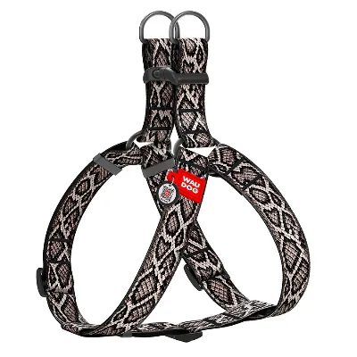 Шлея для собак «Змея», XL WAUDOG Nylon Harness Snake