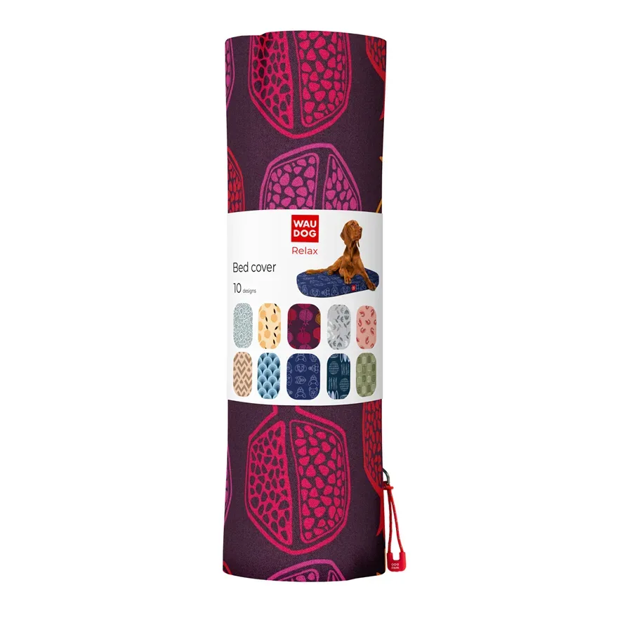 Чохол для лежанки «Гранат», M WAUDOG Relax Bed Cover Pomegranate