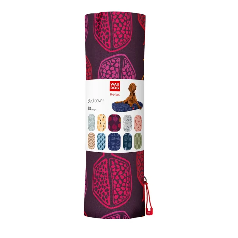 Чохол для лежанки «Гранат», M WAUDOG Relax Bed Cover Pomegranate