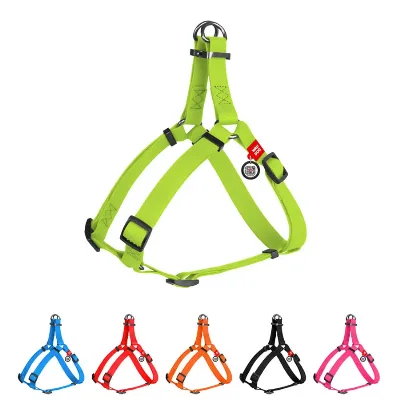 Шлея для собак водостійка, S, салатовий WAUDOG Waterproof Harness