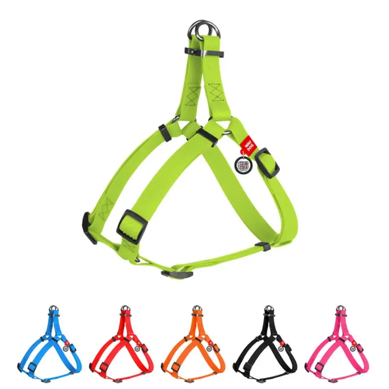 Шлея для собак водостойкая, S, салатовый WAUDOG Waterproof Harness