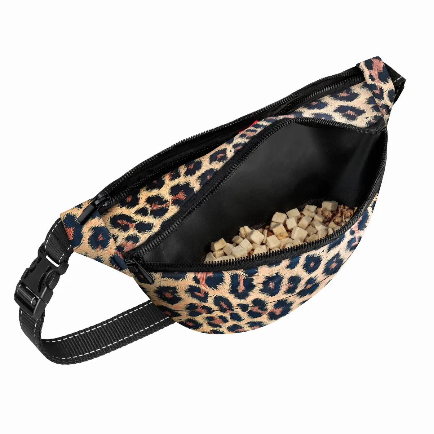 Поясна сумка-бананка, розмір 33*17*10 см «Леопард» WAUDOG Family Waist Bag Leopard