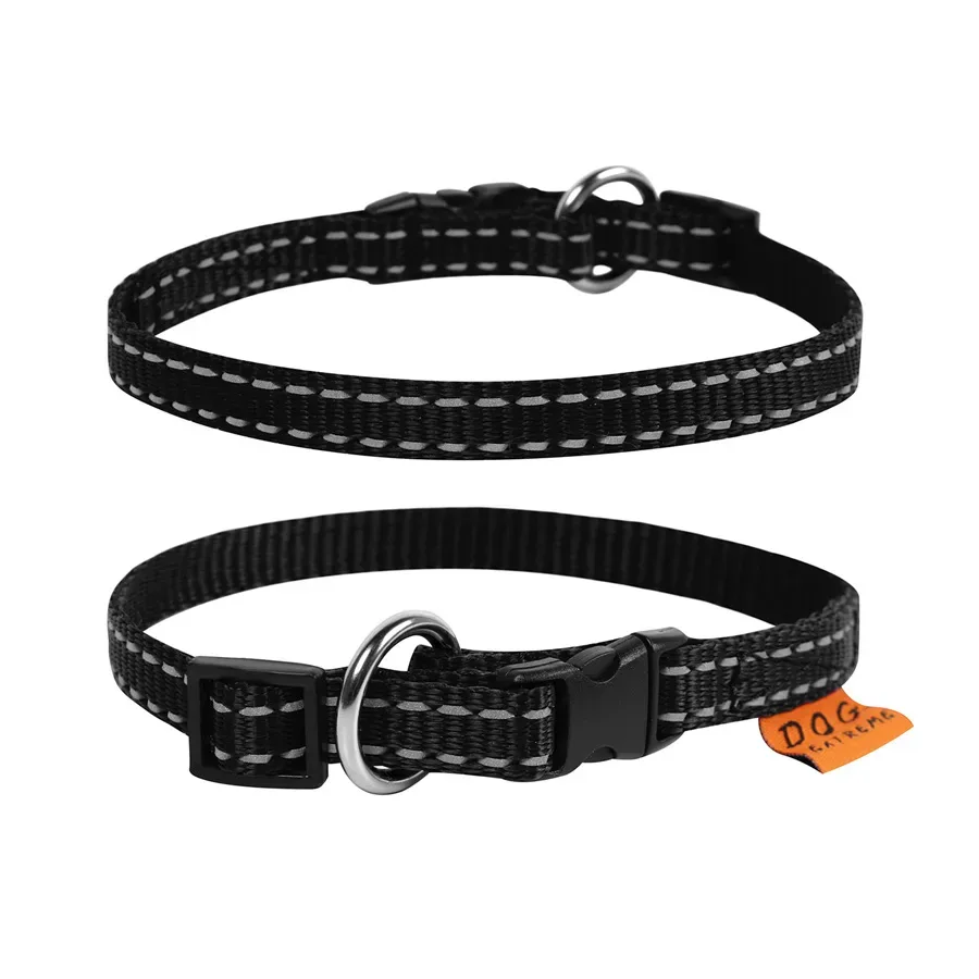 Нашийник з нейлону регульований, XS1, чорний Dog Extreme Collar