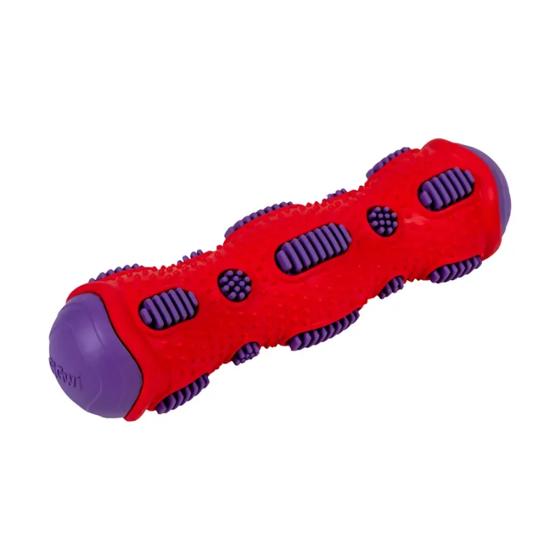 Іграшка для собак з ефектом тріску, термопластична гума, 21 см GiGwi Toothbrush Stick Toy