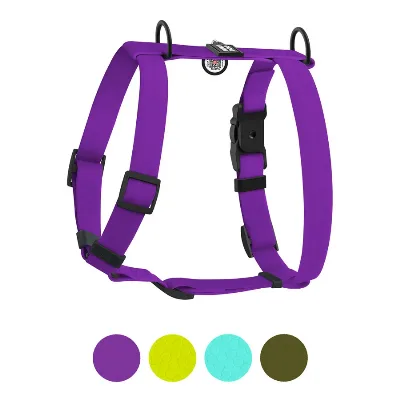 Шлея для собак водостійка анатомічна Н-подібна, M, фіолетовий WAUDOG Magnet Harness
