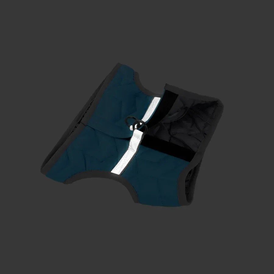 Шлея мягкая, S2, голубой AiryVest ONE Soft Harness