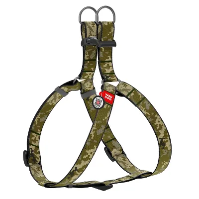 Шлея для собак «Мілітарі», S WAUDOG Nylon Harness Military