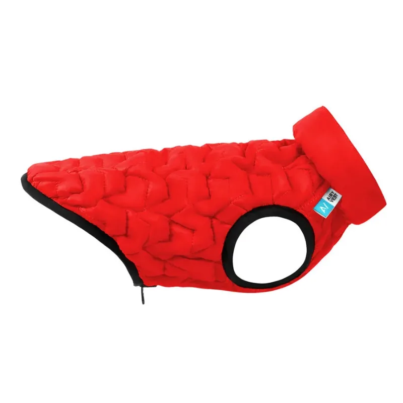 Куртка двостороння, S38, червоно-чорна AiryVest UNI Dog Jacket