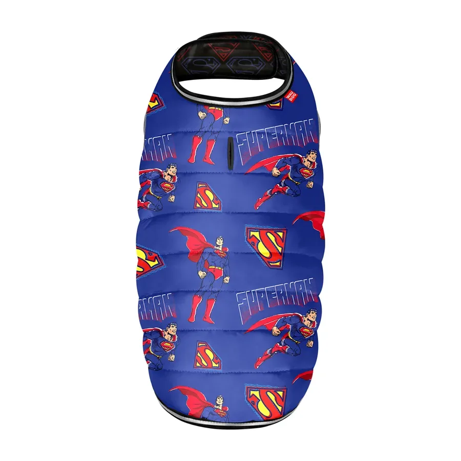 Курточка-накидка для собак «Сила Супермена», XXS WAUDOG Clothes Dog Cape Jacket Superman Power