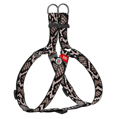 Шлея для собак «Змія», M WAUDOG Nylon Harness Snake