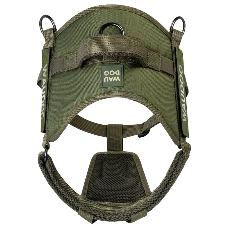 Шлея для службових собак, світловідбивна, L, хакі WAUDOG PRO-2 Harness