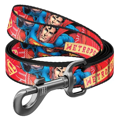 Повідець для собак нейлоновий «Супергерой», L WAUDOG Nylon Leash Superhero
