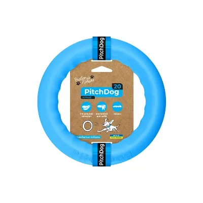 Кільце для апортировки 20, блакитний PitchDog Fetch Ring