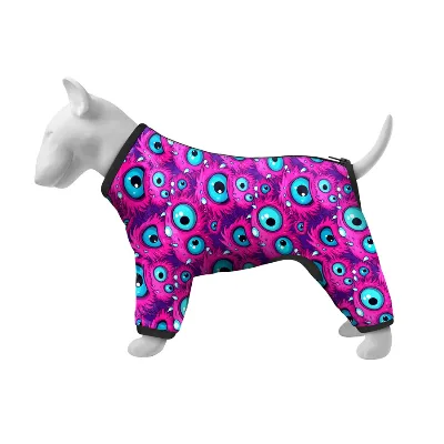 Вітровка для собак «Око монстра», XS25 WAUDOG Clothes Dog Windbreaker Monster Eye