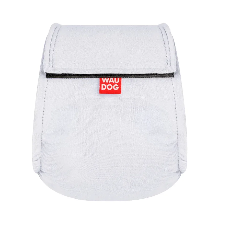 Пояс гігієнічний для кобелів на липучці, сірий, M WAUDOG Vet Belly Band