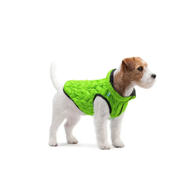 Курточка двусторонняя, M43, салатово-черная AiryVest UNI Dog Jacket