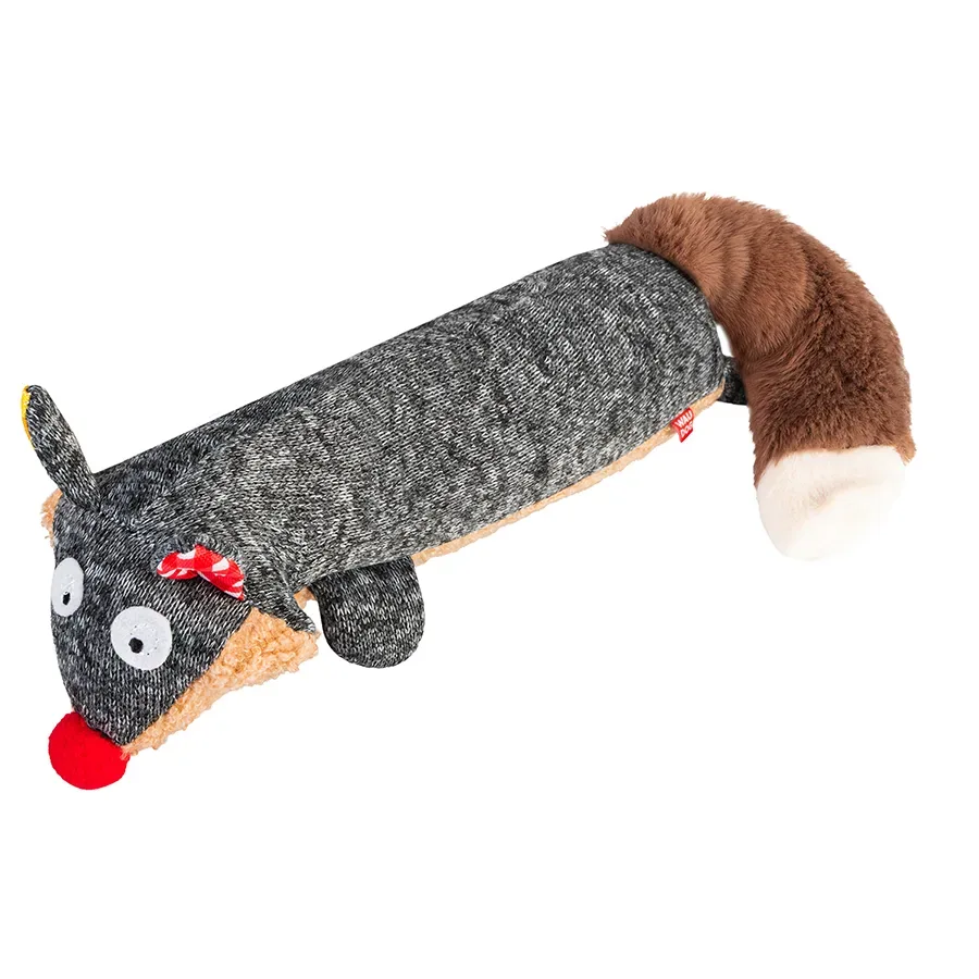Іграшка для собак Єнот, трикотаж, L WAUDOG Fun Plush Raccoon Squeaky Toy