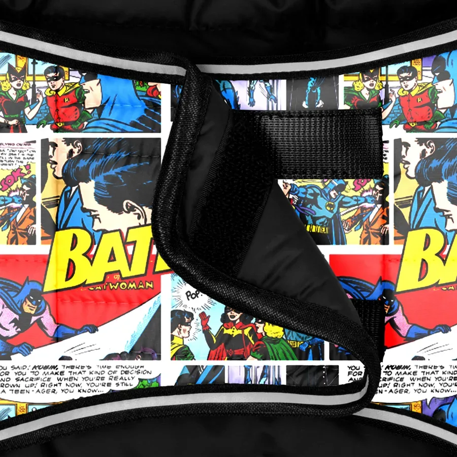 Курточка-накидка для собак «Бетмен комікс», L WAUDOG Clothes Dog Cape Jacket Batman Comics