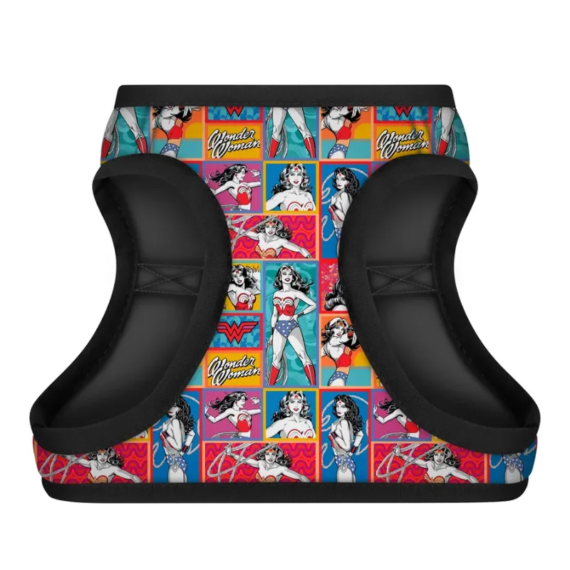 Шлея для собак мягкая «Чудо-женщина комикс», XS3 WAUDOG Clothes Soft Harness Wonder Woman Comics